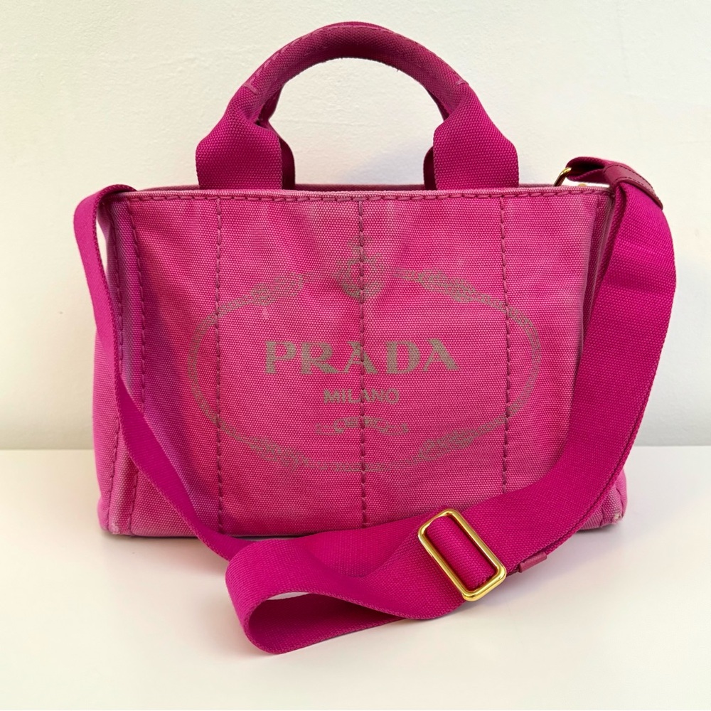Prada Canvas Tote